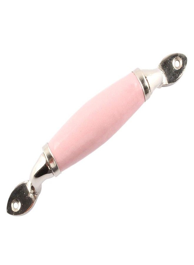 Indian-Shelf Small Door Handle - Ceramic Kitchen Handle - Pink Window Pulls -1 Piece 6.5 inches - Image 2